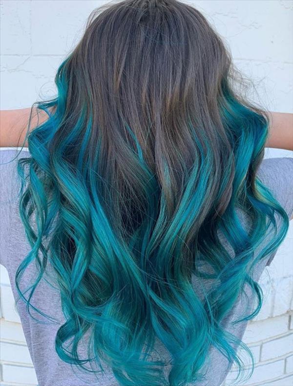 13 Gorgeous Blue Hair Color And Hairstyle Design Ideas Fashionsum