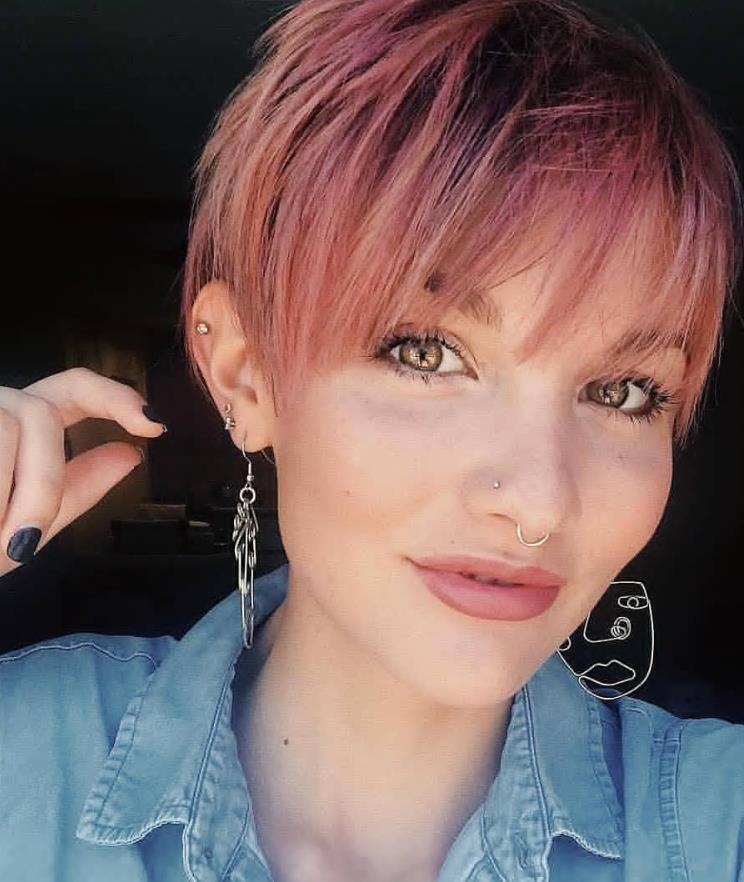 36 Pretty Fluffy Short Hair Style Ideas For Short Pixie Haircut