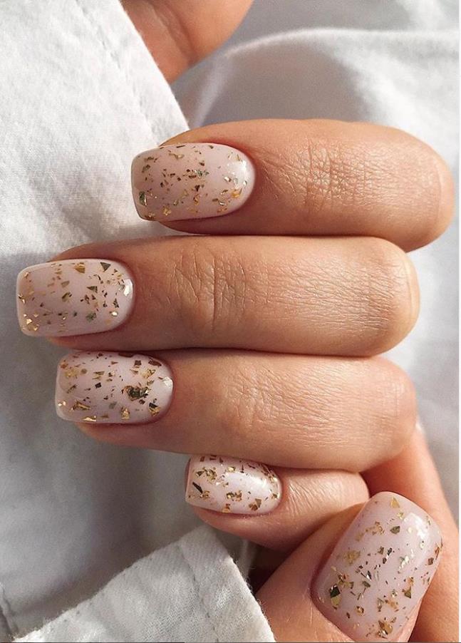 33 Trendy Natural Short Square Nails Design For Spring Nails 2020