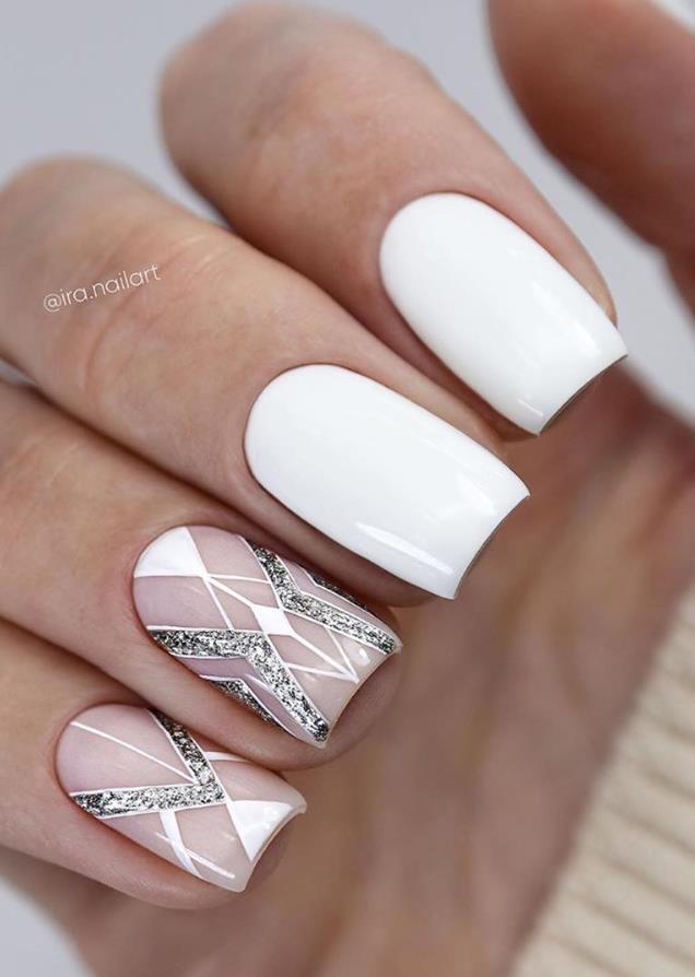 33 Trendy Natural Short Square Nails Design For Spring Nails 2020