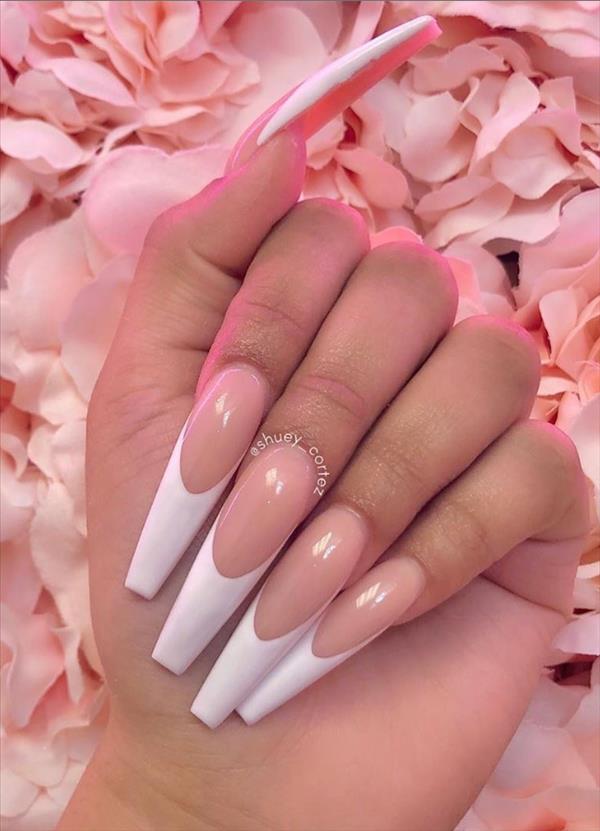 60+ Trendy Acrylic Coffin Nails Design To Light Up Your Spring & Summer ...