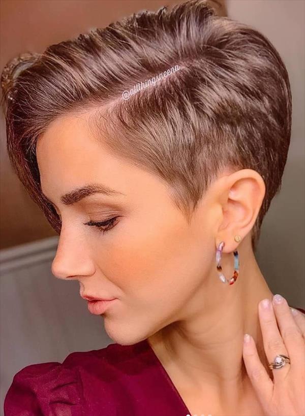 40 Chic Female Short hairstyle design to be cool !