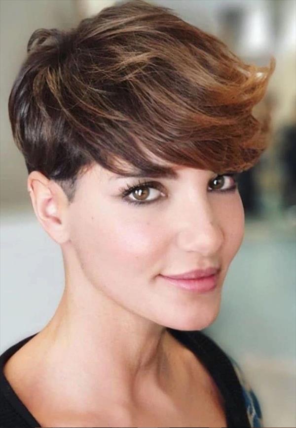 40 Chic Female Short hairstyle design to be cool !