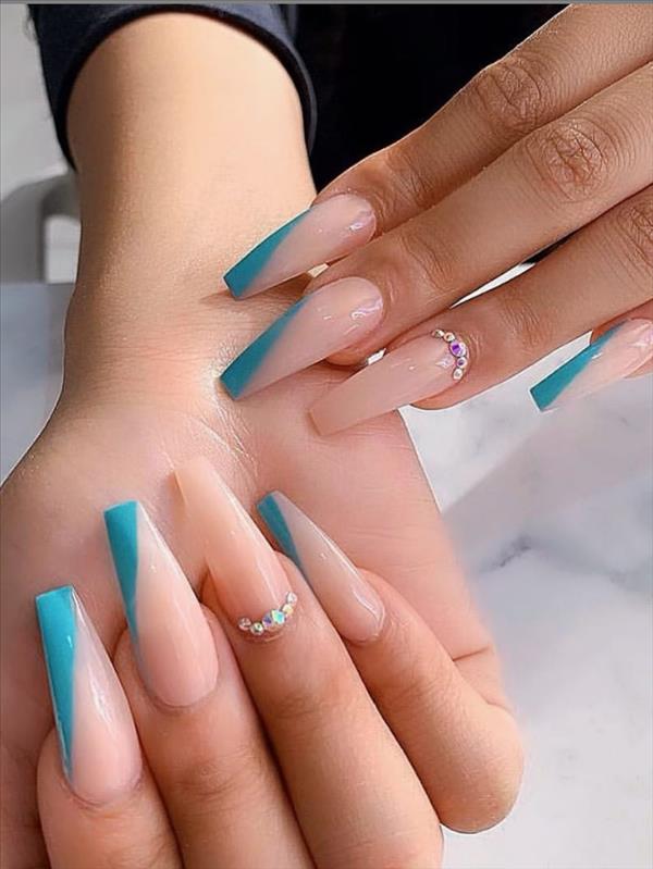 long acrylic nails shapes