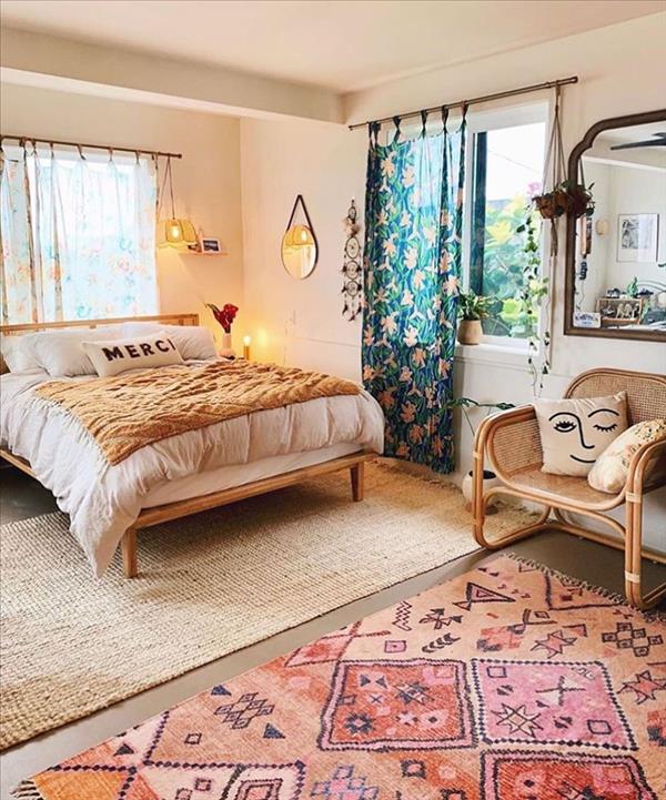 Cozy boho bedroom decoration ideas to make a beautiful space! - Fashionsum