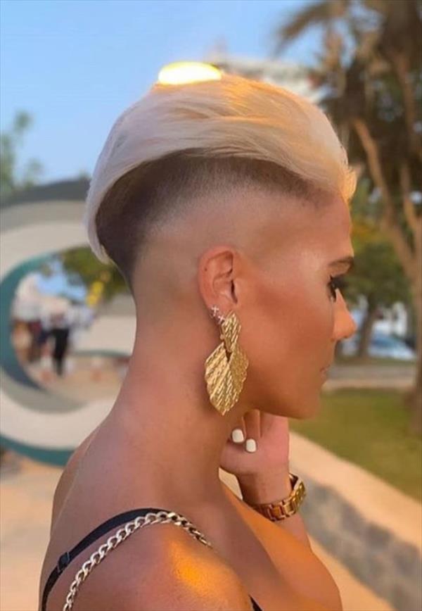 40 Hot Women hairstyle to rock buzzcut hair idos and short shaved hair