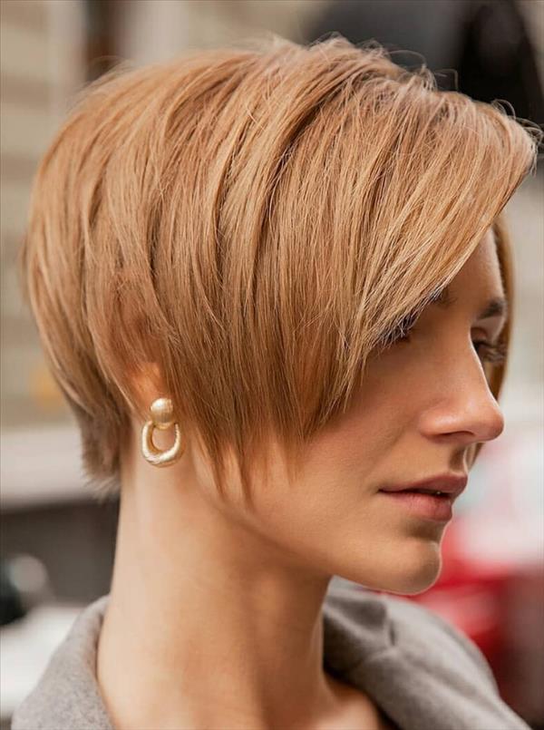 40 Chic Female Short Hairstyle Design To Be Cool 8694