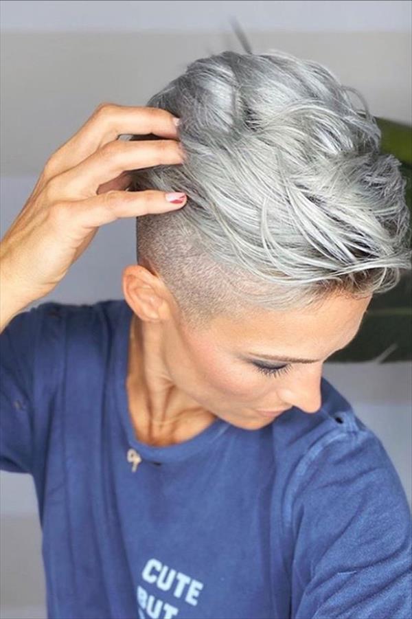 40 Hot Women Hairstyle To Rock Buzzcut Hair Idos And Short Shaved Hair