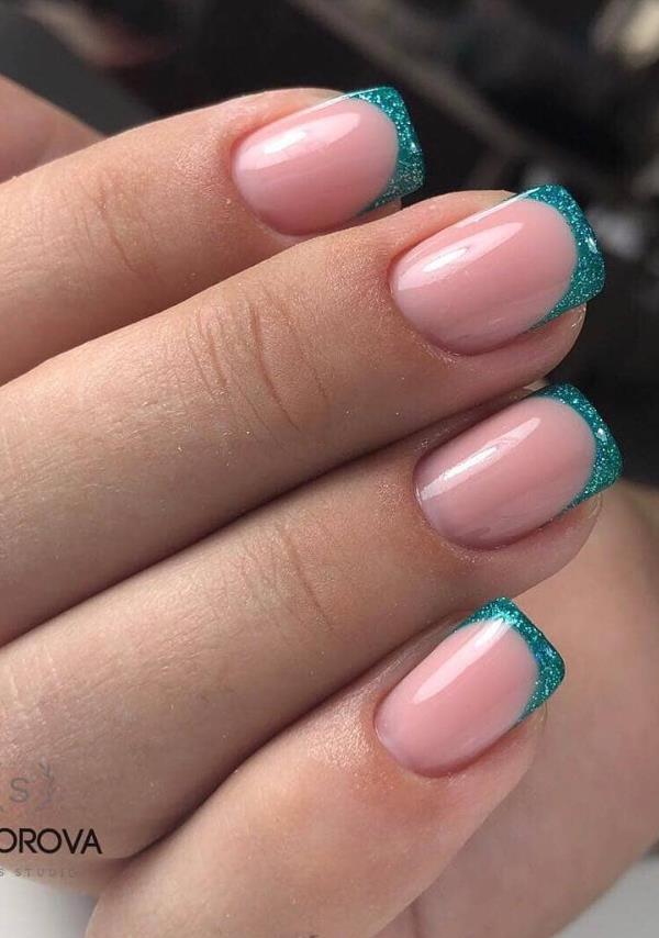 66 beautiful summer nails design with natural short square nails