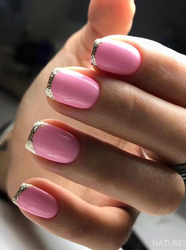 66 beautiful summer nails design with natural short square nails