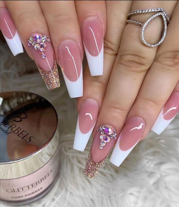 Elegant French coffin nails design that worth trying this summer ...