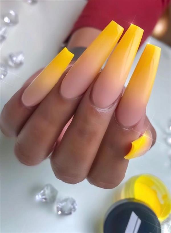 Elegant French coffin nails design that worth trying this summer ...