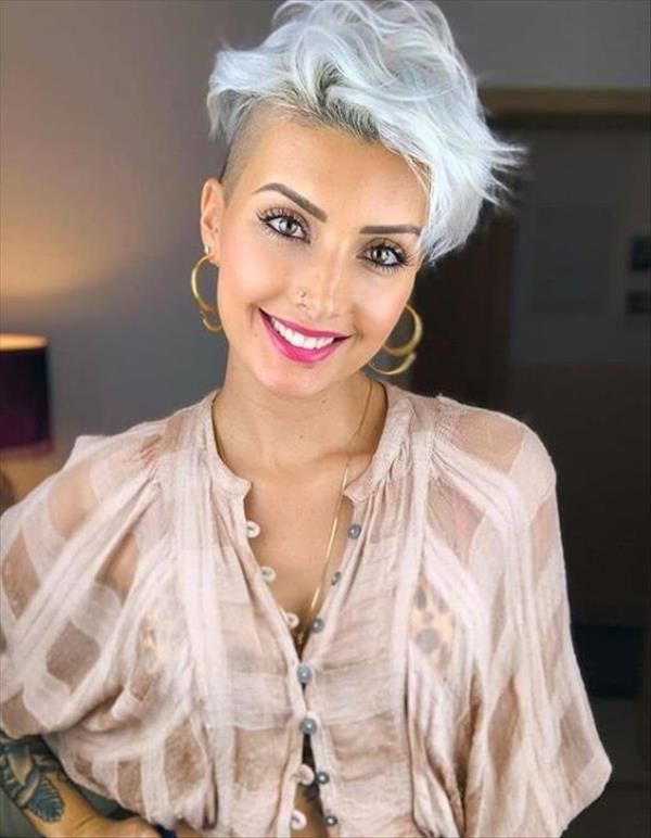 The fashion short pixie hair and how to protect your hair