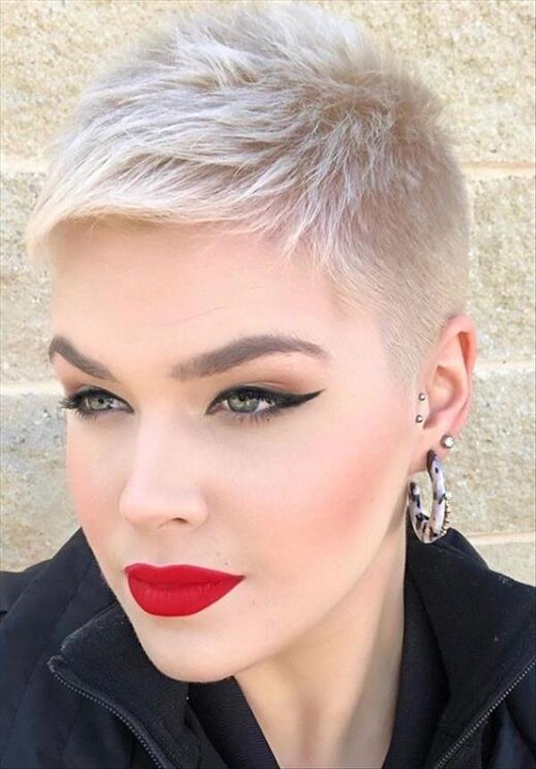 The fashion short pixie hair and how to protect your hair