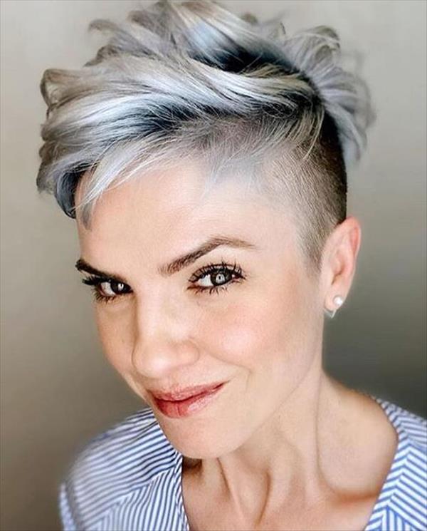 The fashion short pixie hair and how to protect your hair