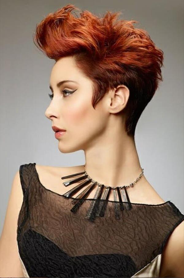 Trendy short pixie haircut design for woman, hot and chic this summer!