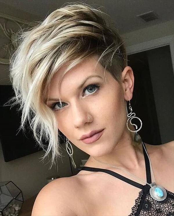 The fashion short pixie hair and how to protect your hair