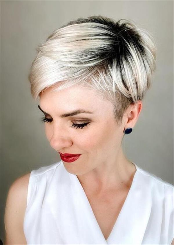 The fashion short pixie hair and how to protect your hair