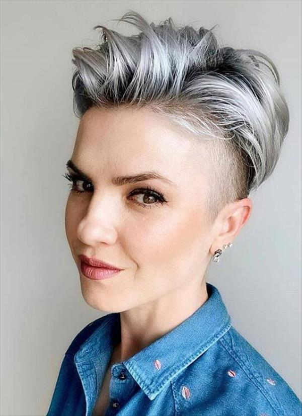 The fashion short pixie hair and how to protect your hair