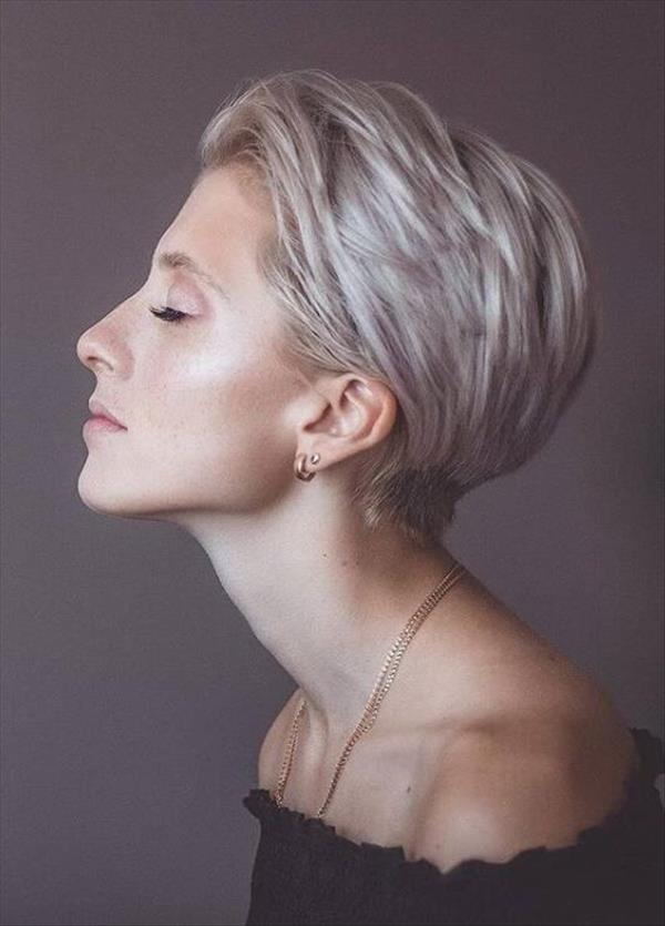 The fashion short pixie hair and how to protect your hair