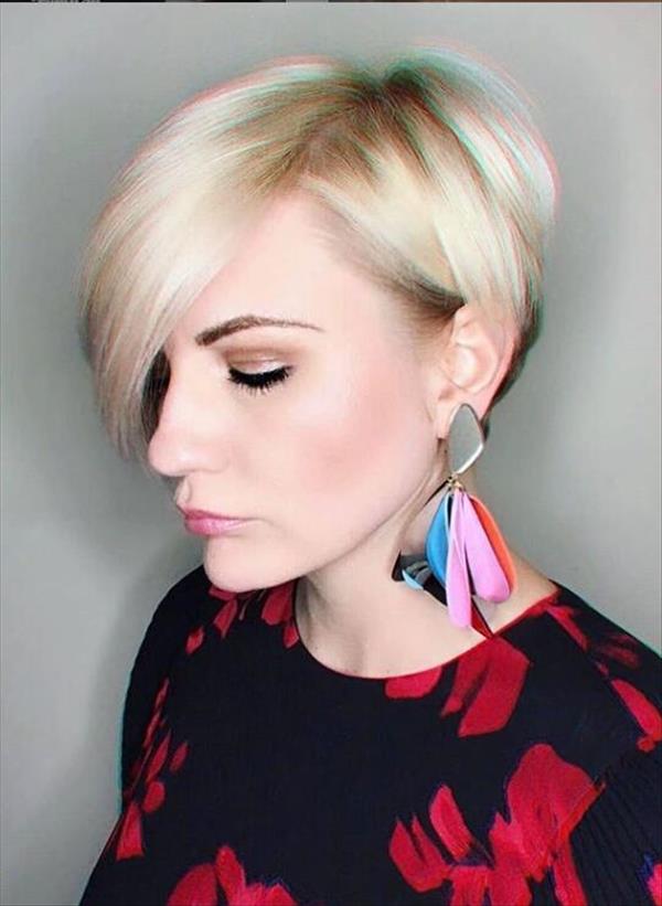 The fashion short pixie hair and how to protect your hair