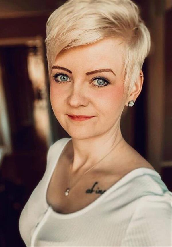 The fashion short pixie hair and how to protect your hair