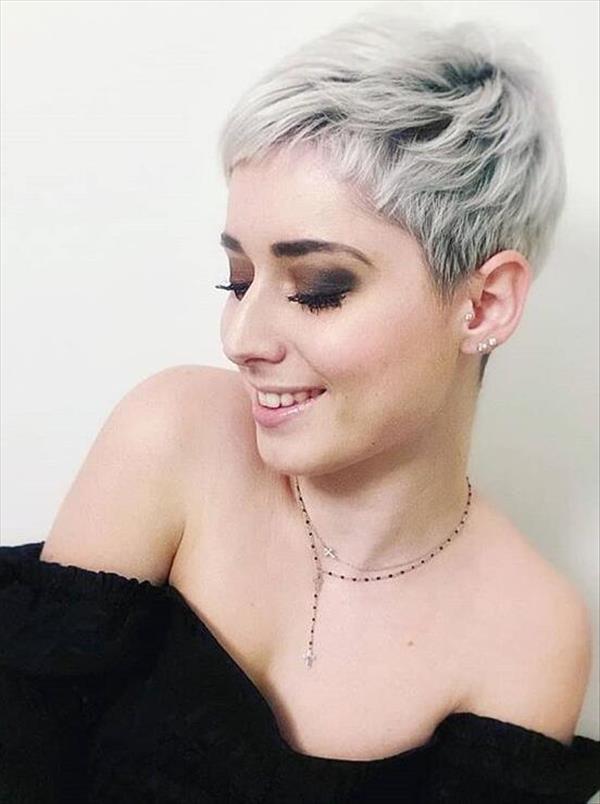 The fashion short pixie hair and how to protect your hair