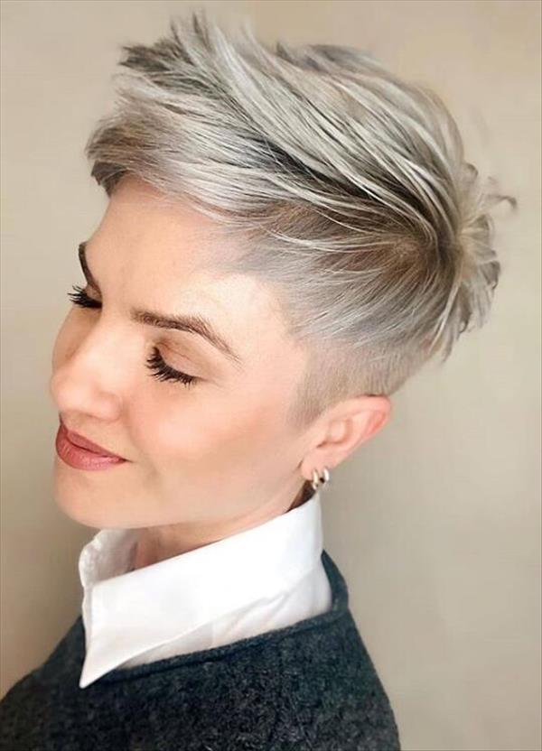 The fashion short pixie hair and how to protect your hair