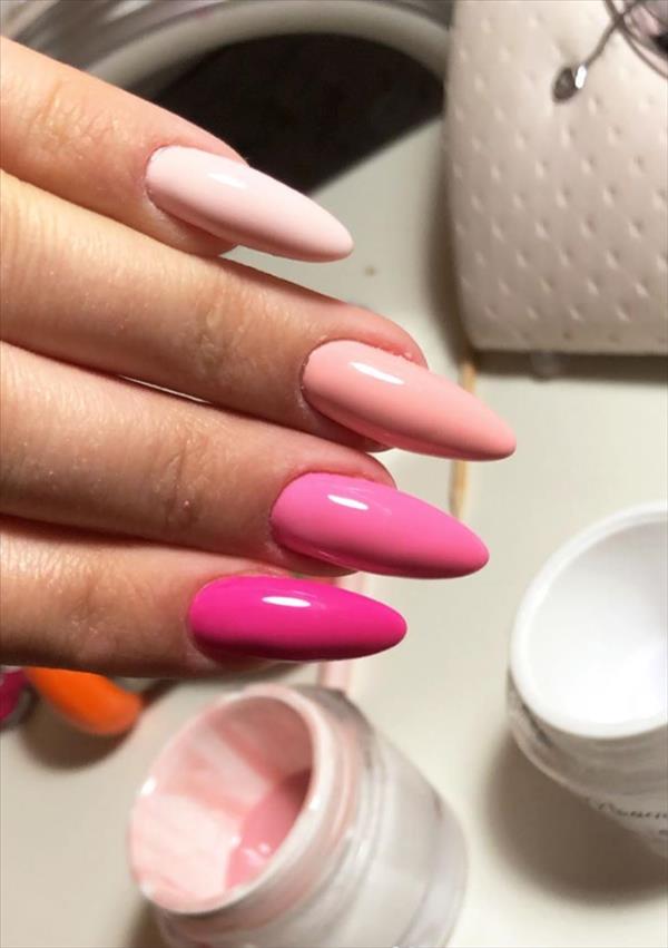 52 Pretty Short Almond Nails Make You Excited This Summer - Fashionsum