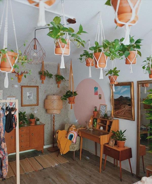 Green plants home decor ideas | Create the most pleasant home - Fashionsum