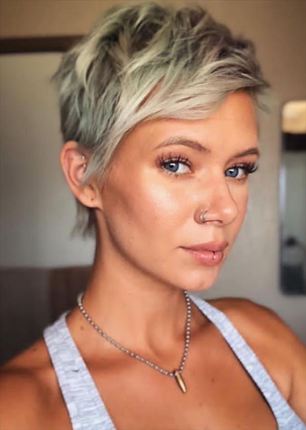 How to style your short pixie haircut design to be cool and stylish?