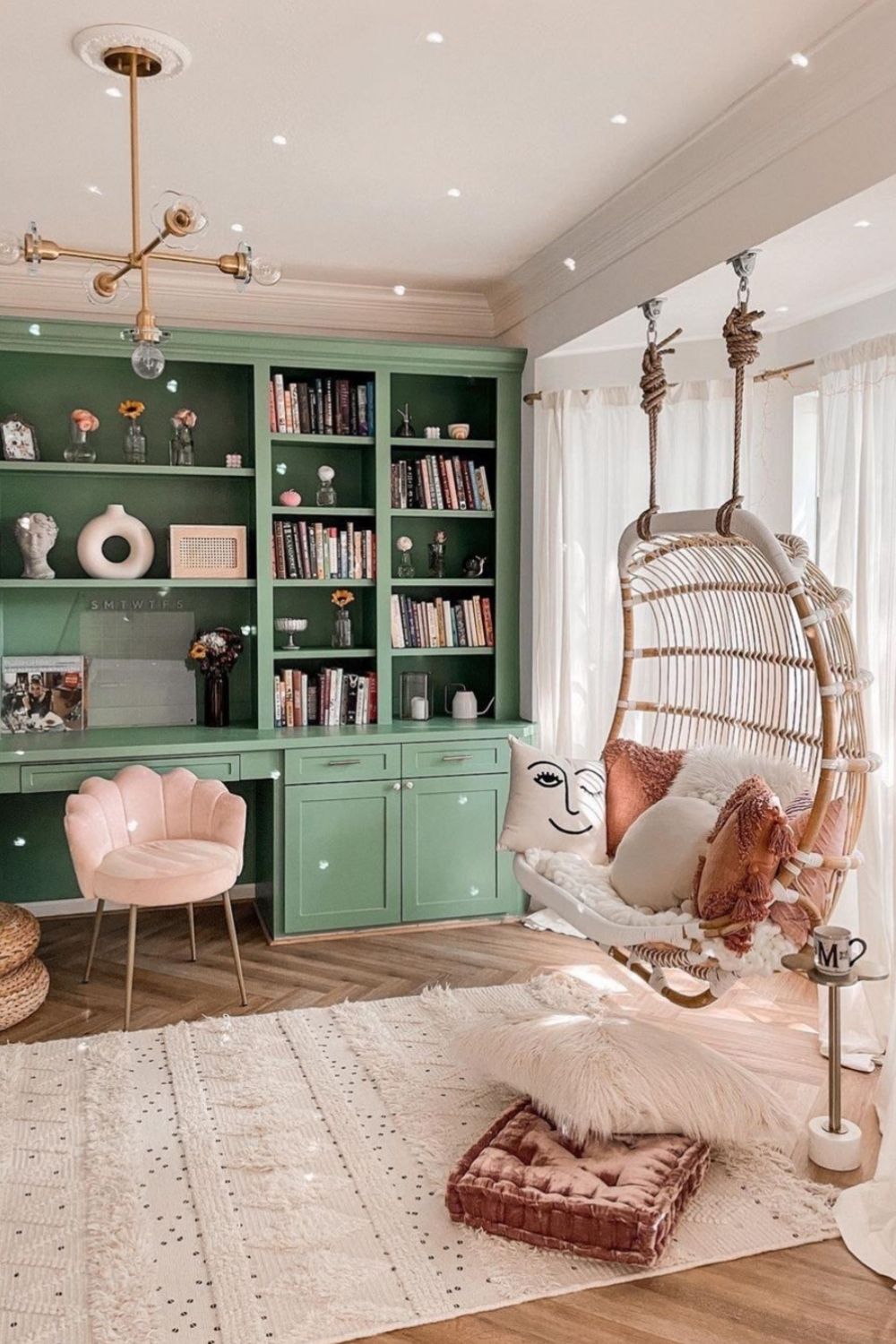 Brilliant home office bookshelves ideas