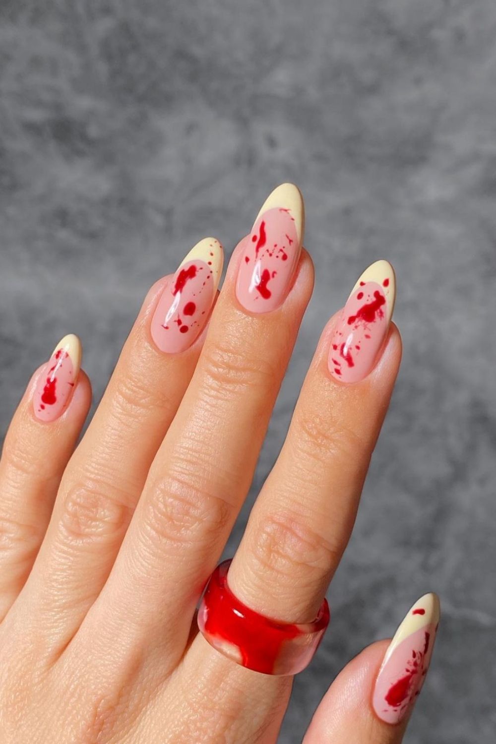 Best Halloween acrylic nail design art 2021