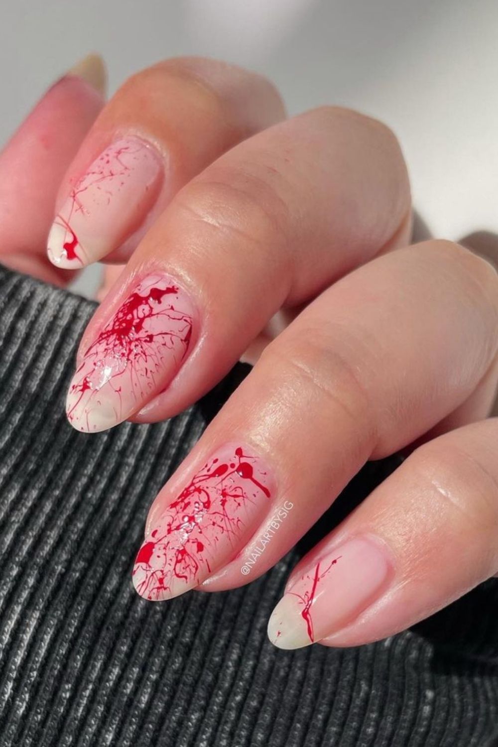 Best Halloween acrylic nail design art 2021