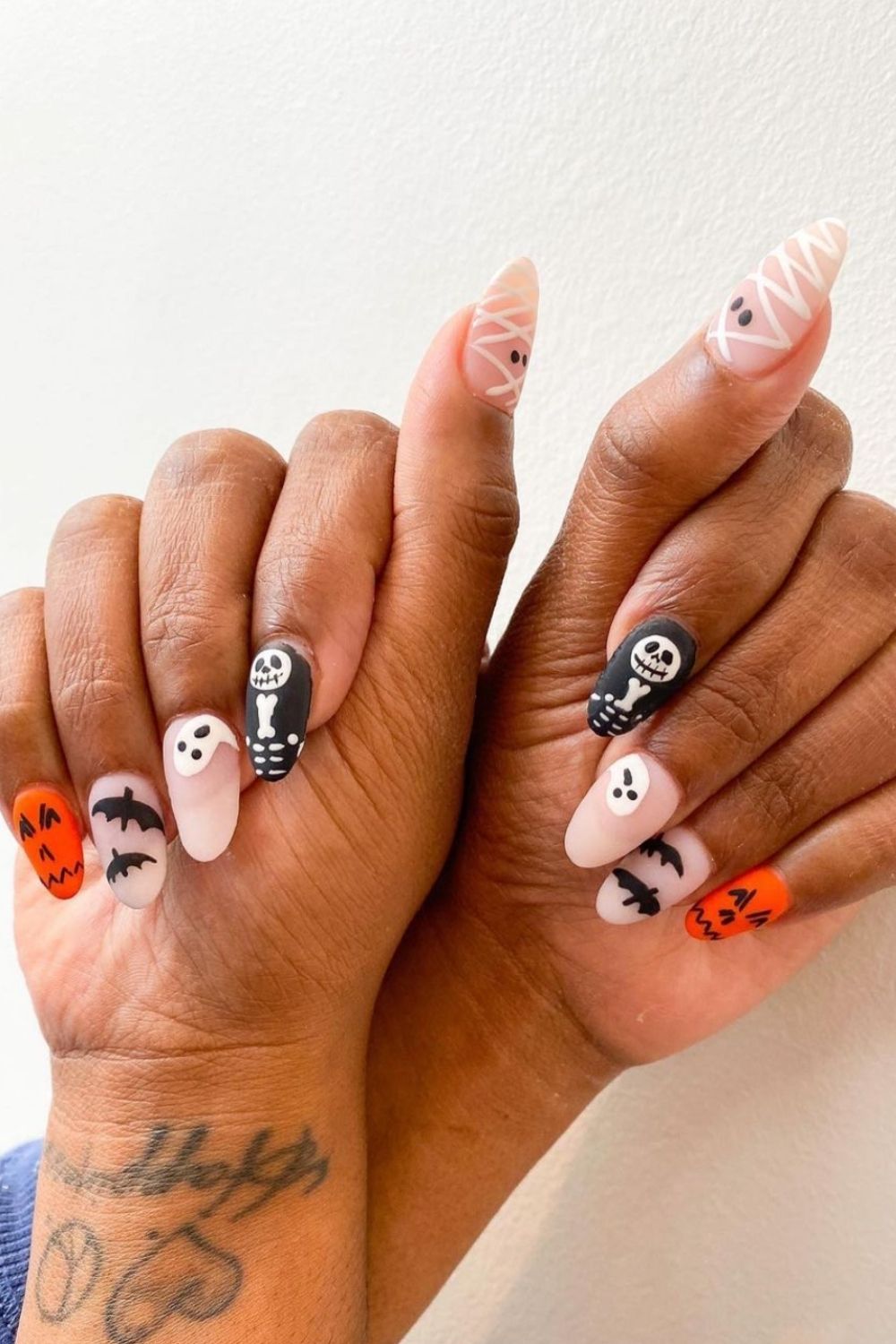 Cute Spooky Halloween Nails 2021