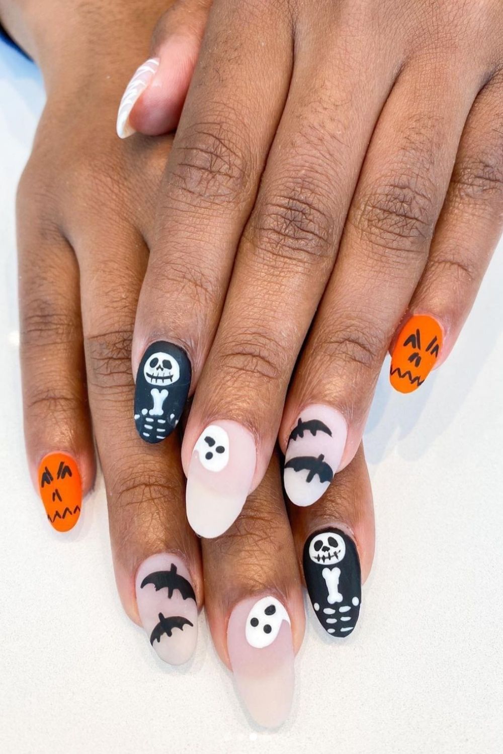 Cute Spooky Halloween Nails 2021