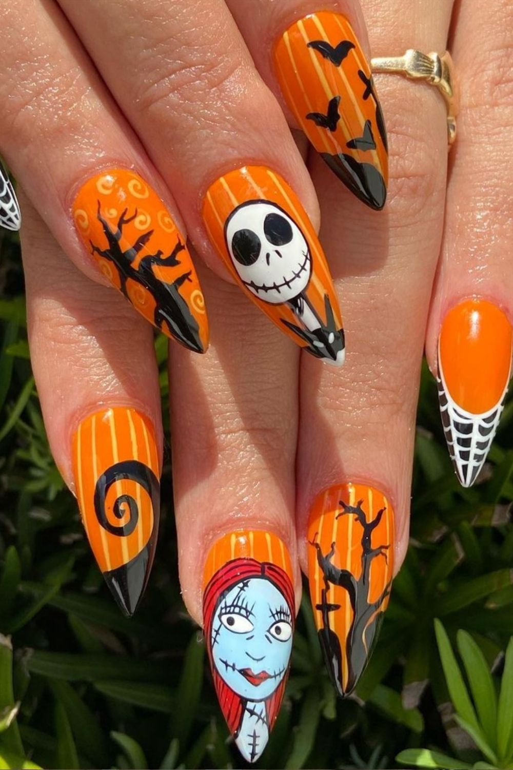 Cute Spooky Halloween Nails 2021