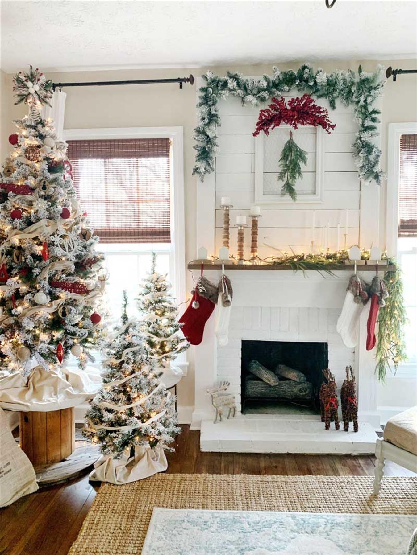 Cozy Christmas fireplace decor ideas to Warm Your Holiday