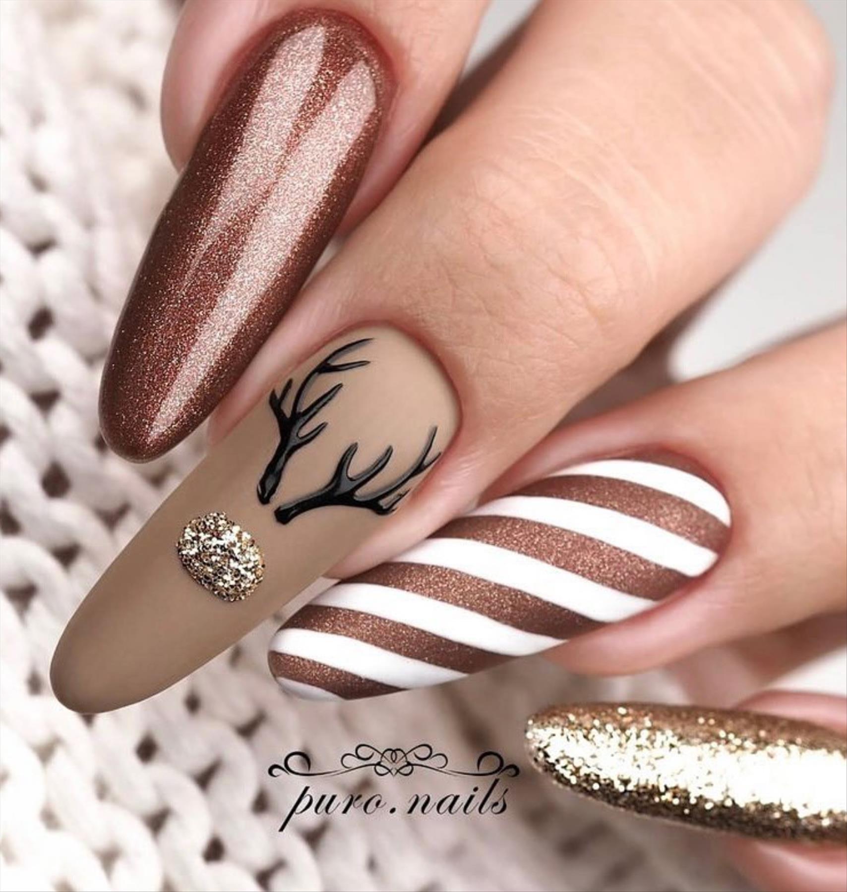 Best Christmas nail design ideas 2021 to try