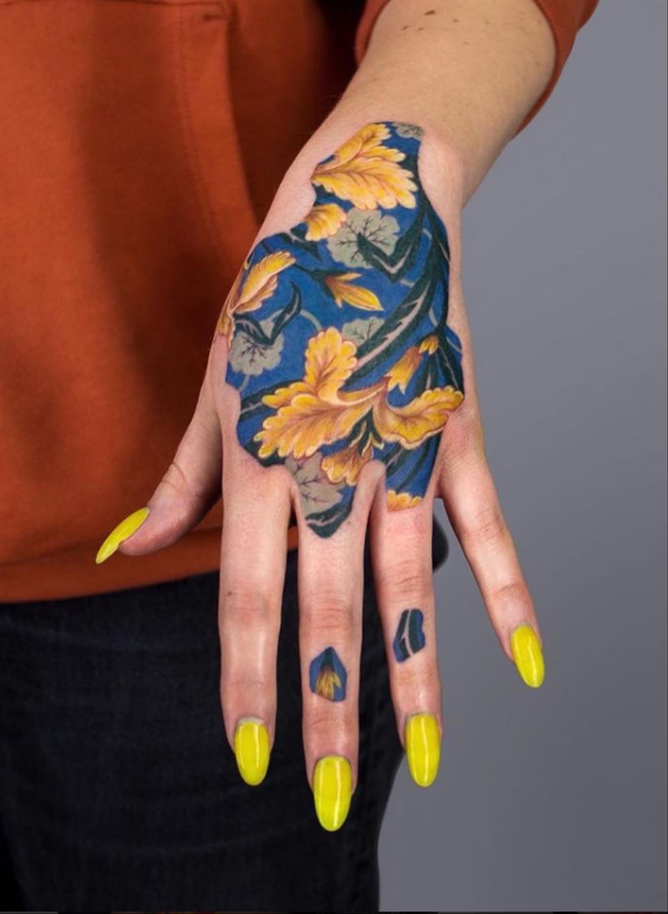 Pretty finger tattoos for girls with meaning