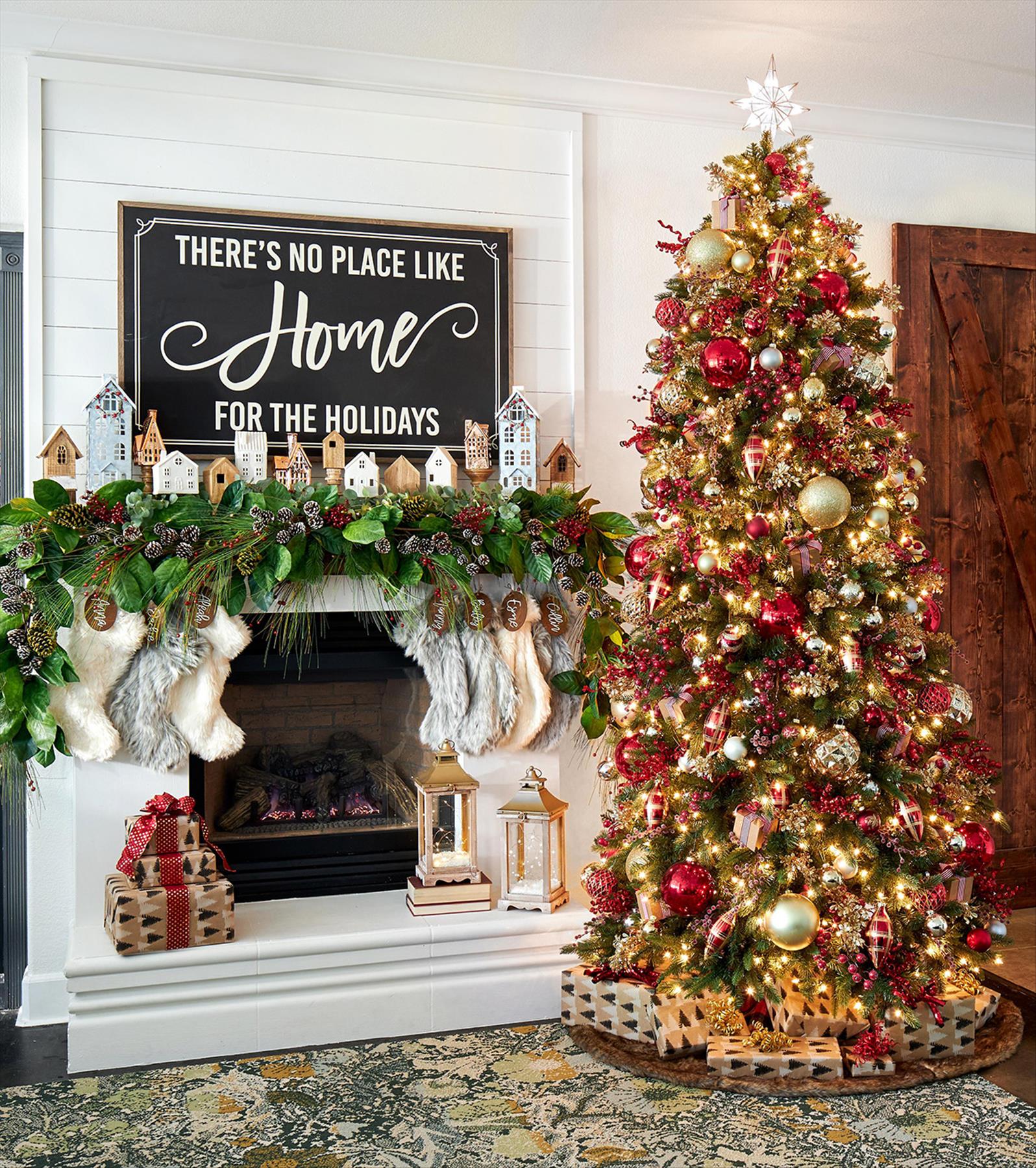 Cozy Christmas fireplace decor ideas to Warm Your Holiday