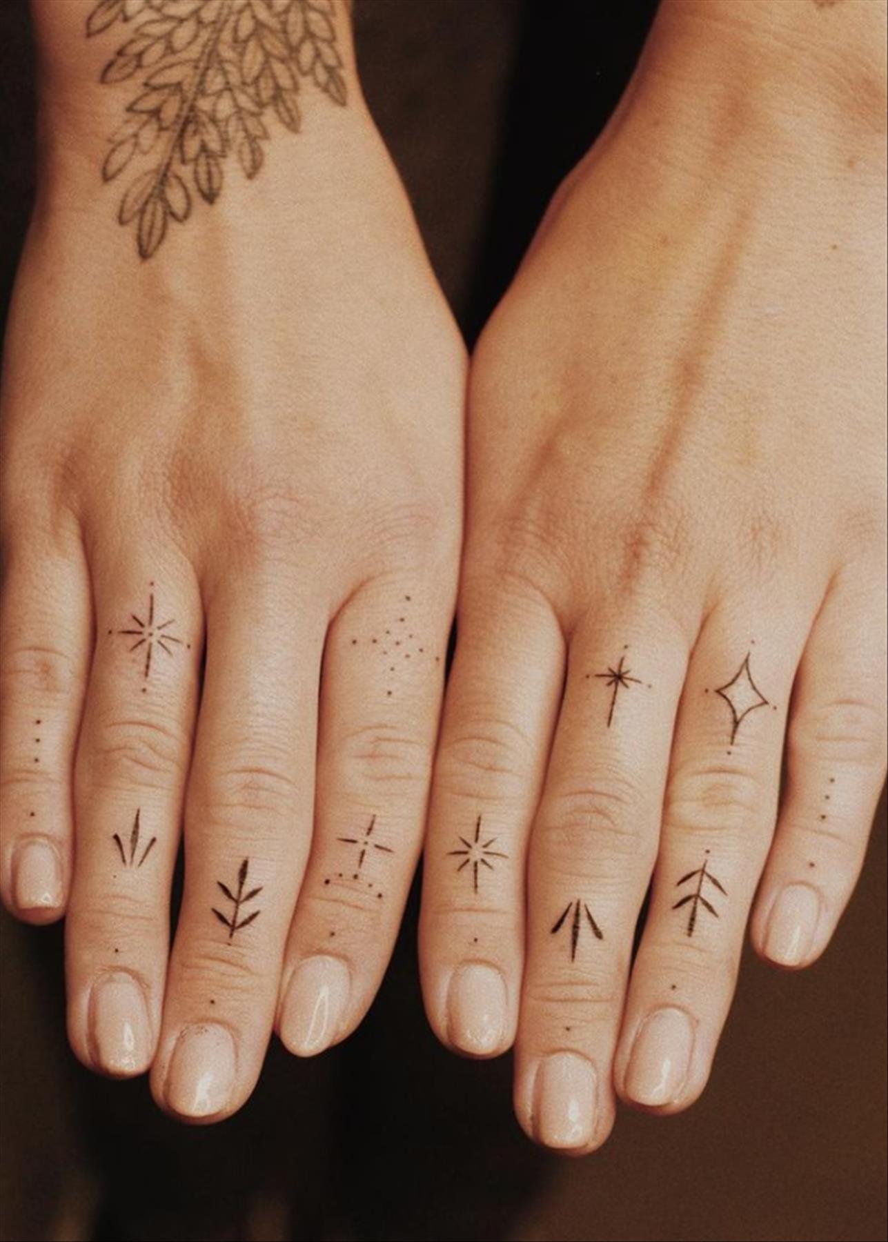 Pretty finger tattoos for girls with meaning
