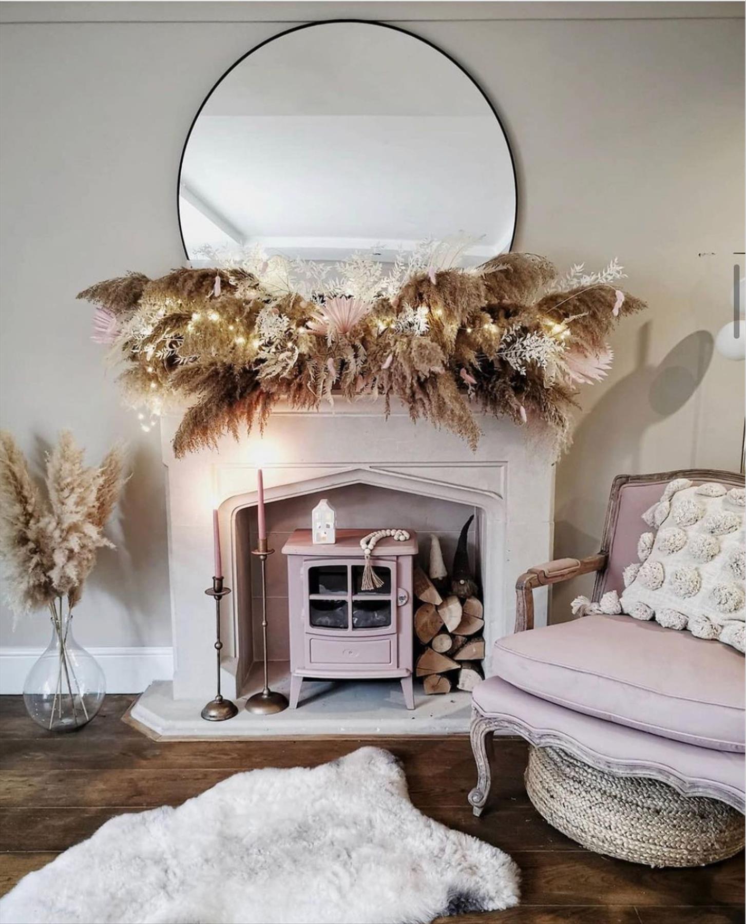 Cozy Christmas fireplace decor ideas to Warm Your Holiday