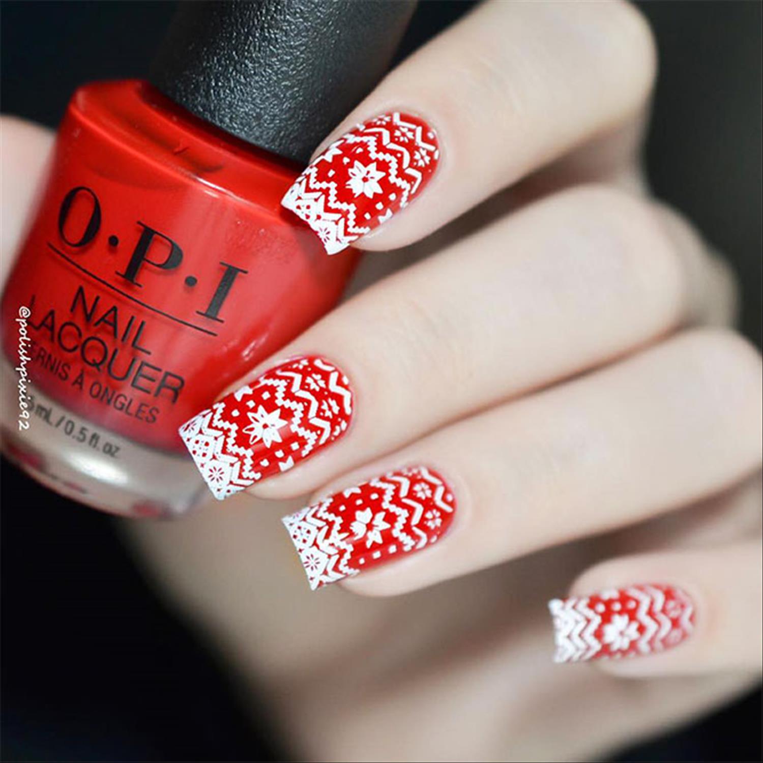 37 Simple Christmas acrylic nails 2021 You ll Love this Winter