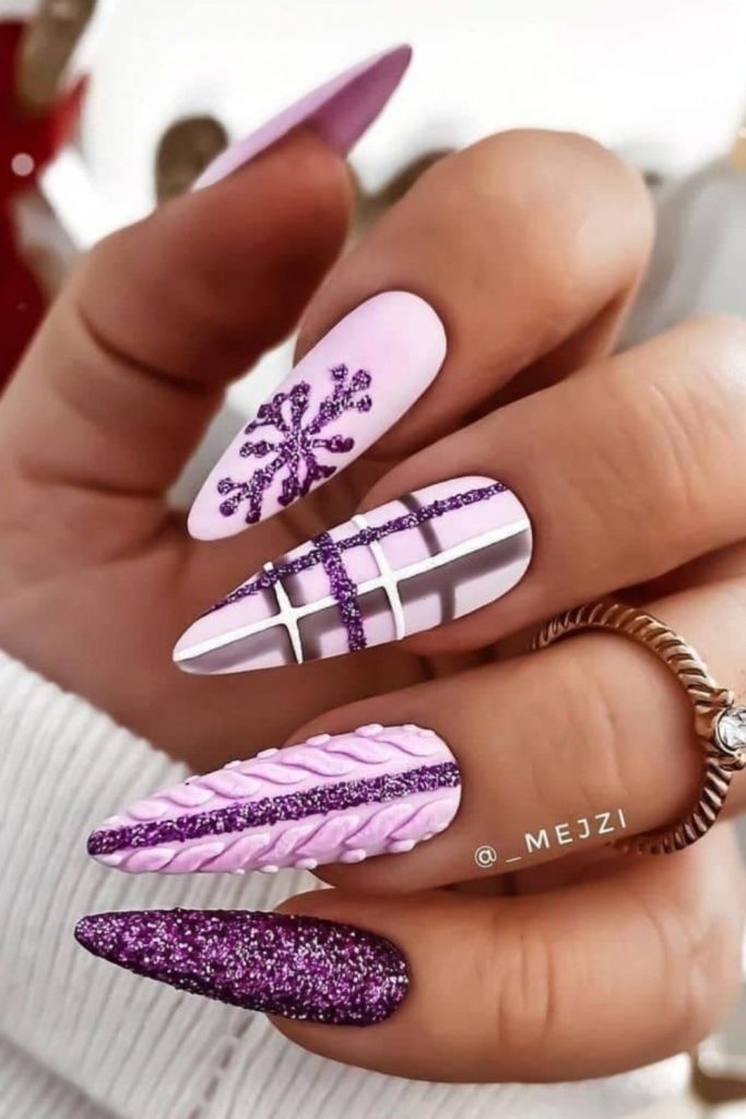 Top Winter nails 2021 trends for Christmas nails design