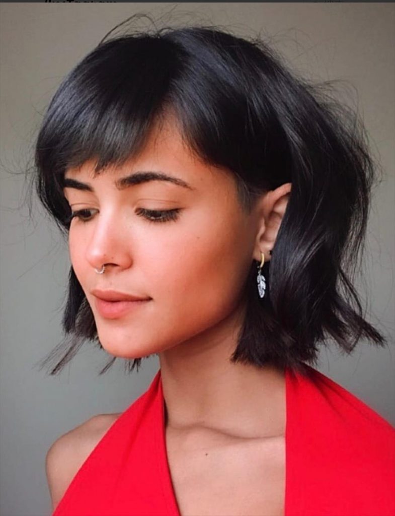 Best Fine hair short bob haircut for stylish women