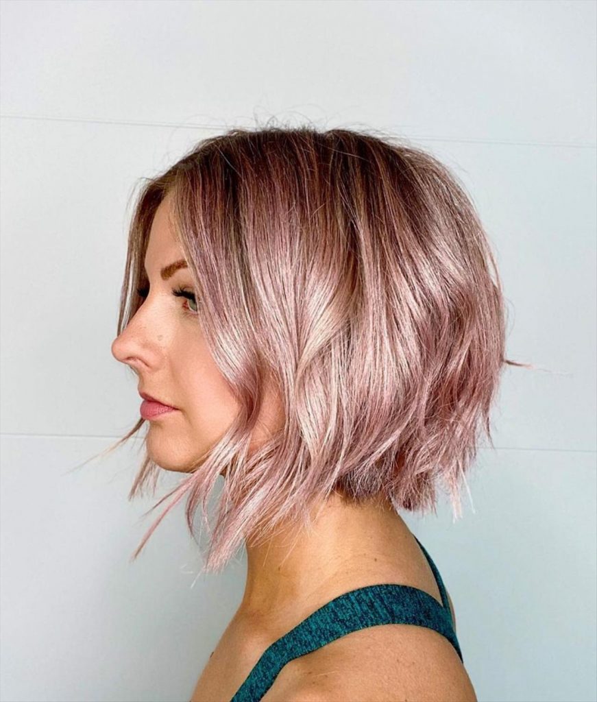 Best Fine hair short bob haircut for stylish women