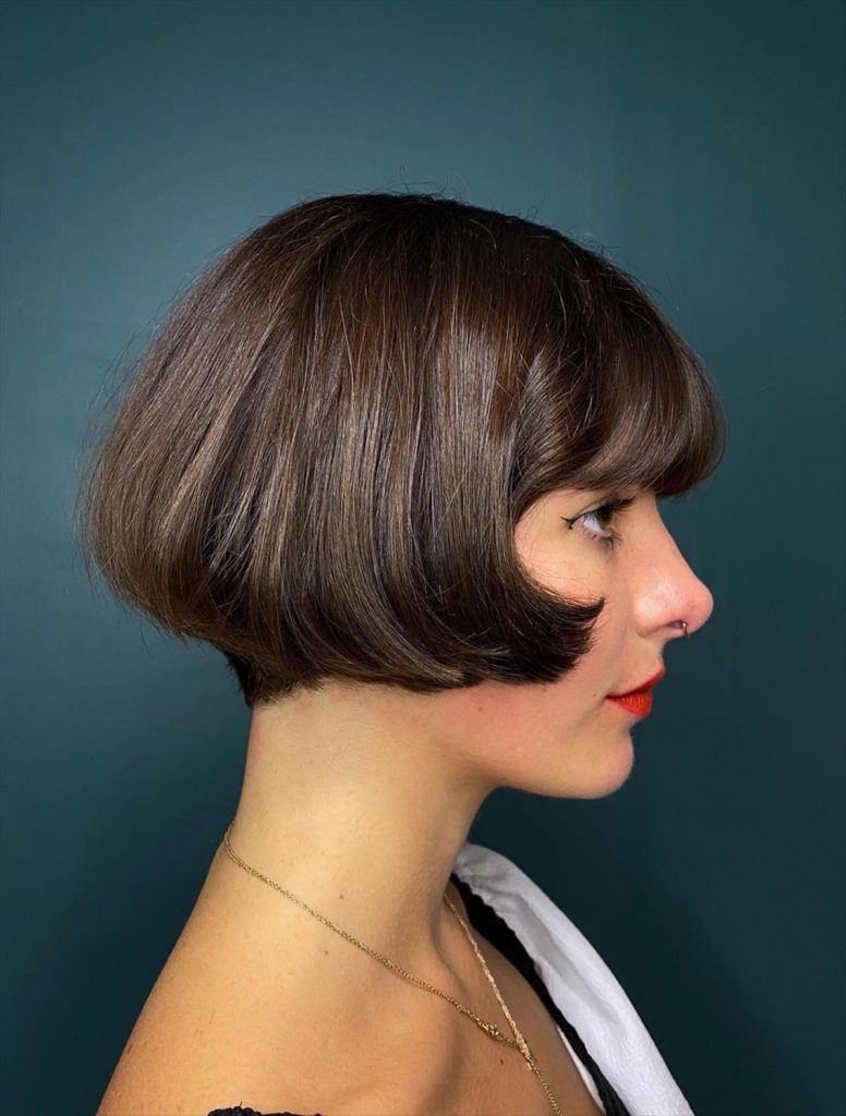 Best Fine hair short bob haircut for stylish women