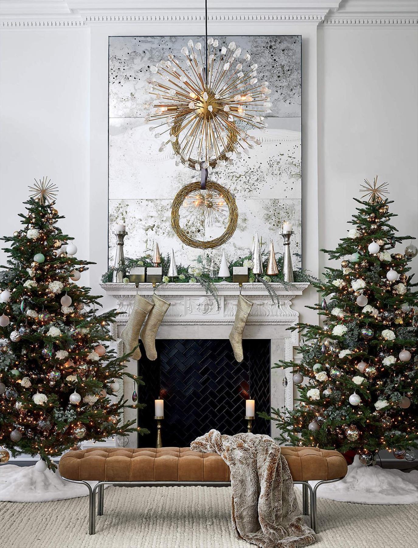 Awesome Christmas decor ideas 2021 trends for Holiday home