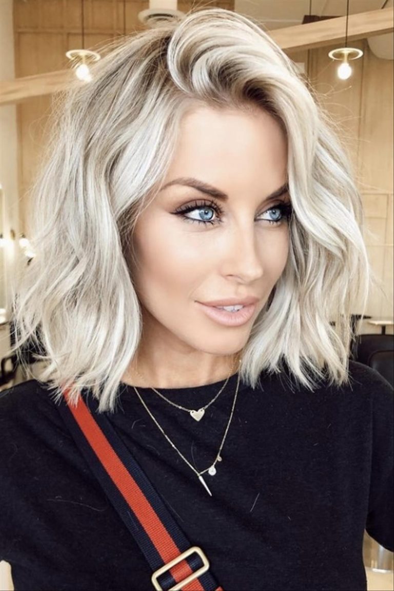 30 Best Mid-length haircuts for fine hair 2022 - Fashionsum